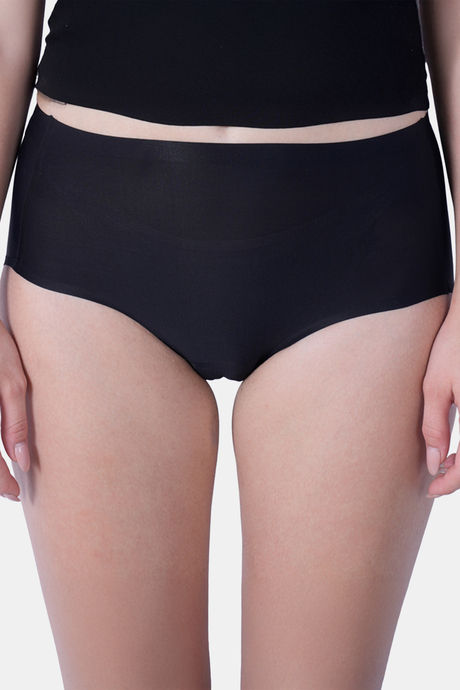 Soie Seamless Mid Waist Full Coverage Brief With No Visible Panty Line (Pack Of 2) - Multicolor — image 8
